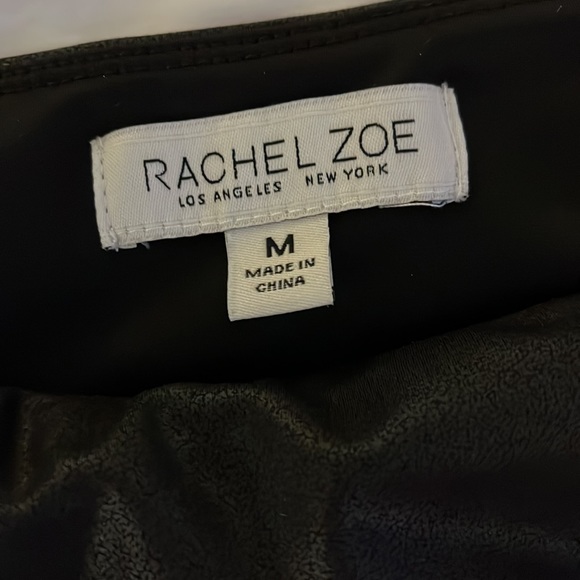 Rachel Zoe Faux Leather Leggings Size Medium - Picture 4 of 5